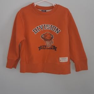 Oshkosh est 1895 Boy Sweater Size 4/T4 orange Devi